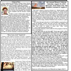 Connections Volume 21 No.3 June-August 2018